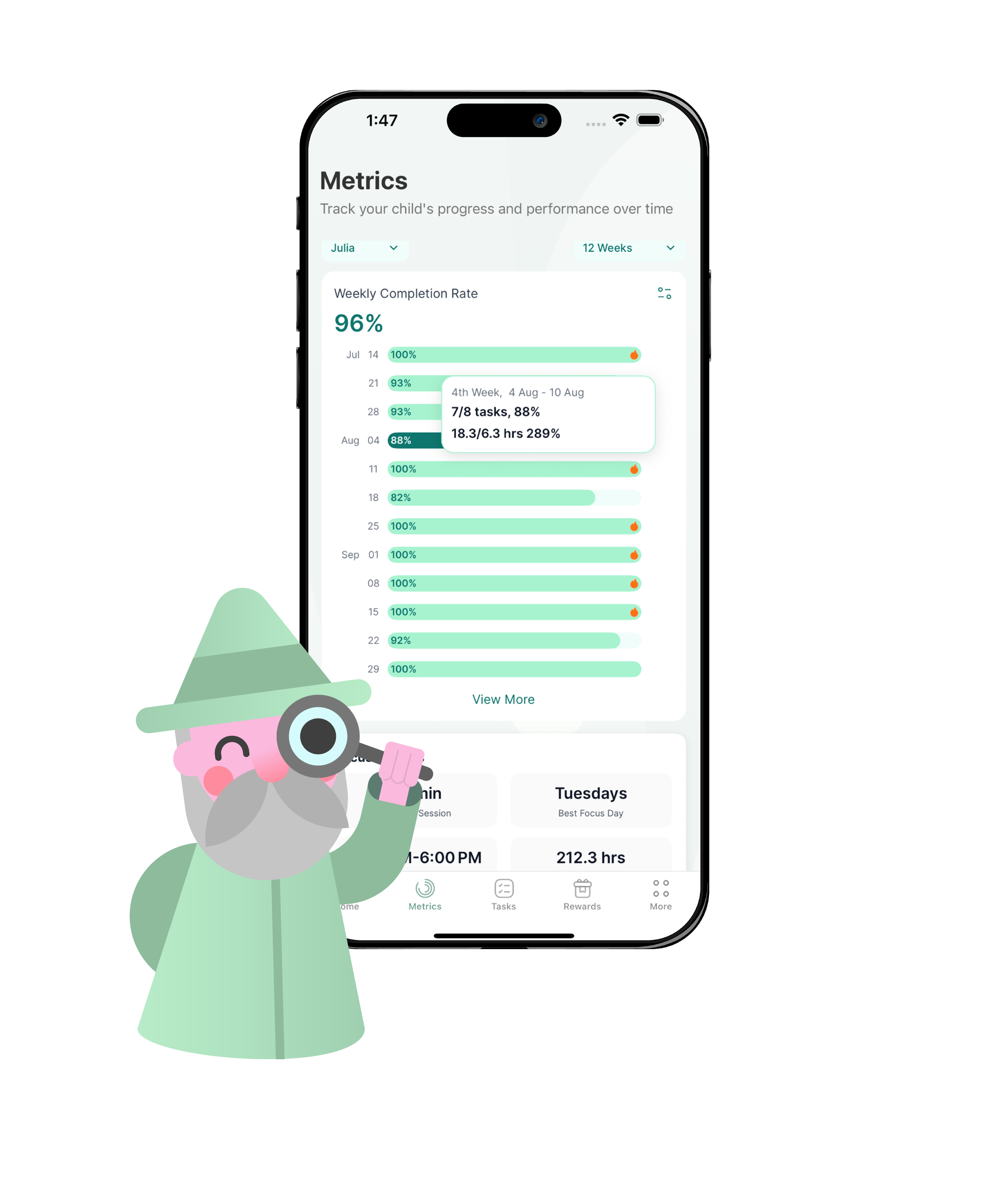 App screen: A Team Working from the Same Playbook